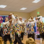 Morris dancers in the Community Centre