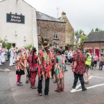 Morris dancers at the White Horse