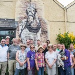 Participants in the Folk Walk