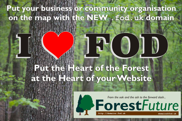 The new .fod.uk domain for the Forest of Dean